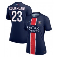 Paris Saint-Germain Randal Kolo Muani #23 Hjemmebanetrøje Dame 2024-25 Kortærmet